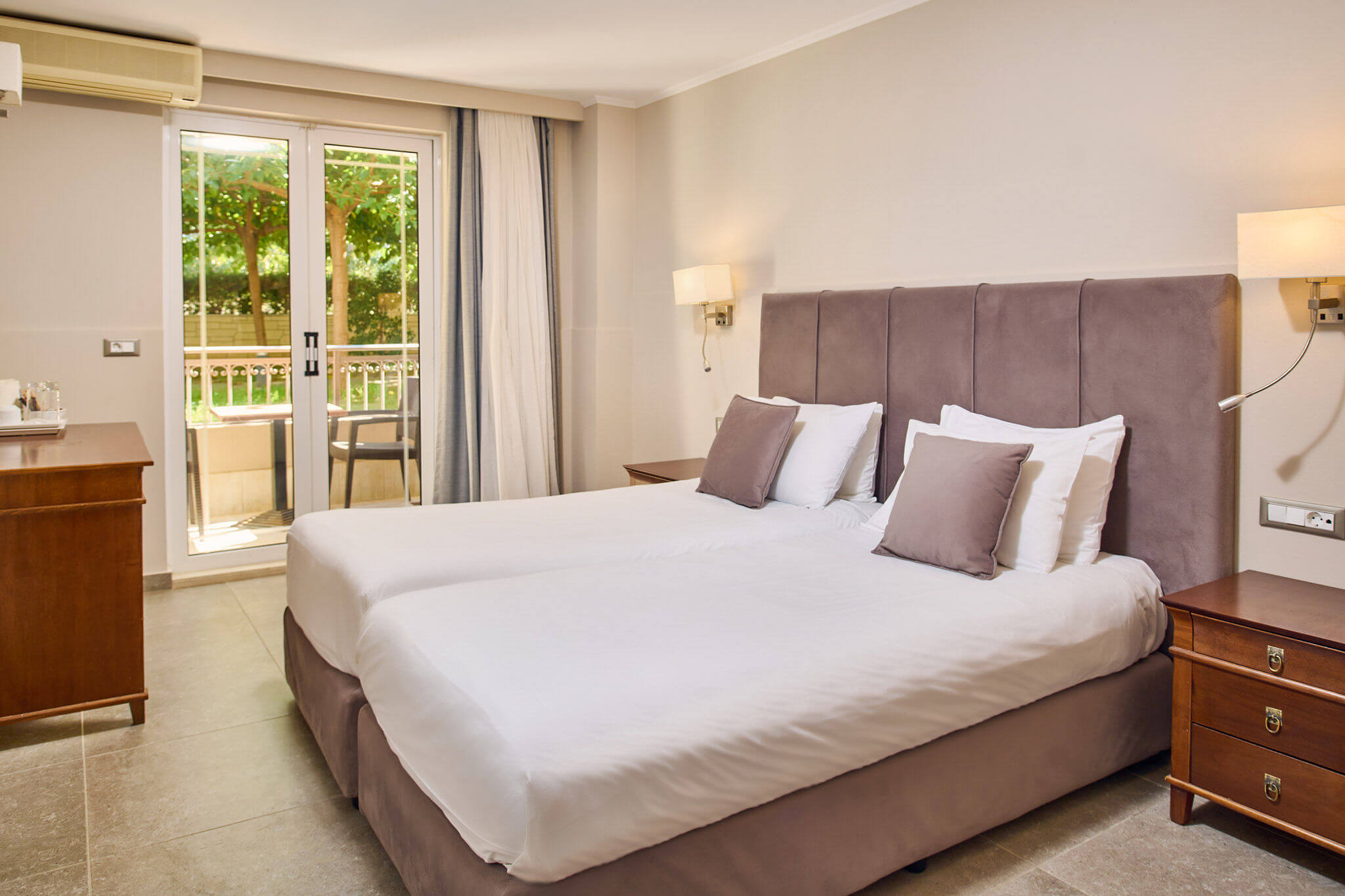 Tsilivi Beach Hotel Zakynthos - Ground Floor Room Garden View